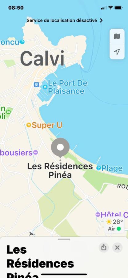 Duplex Calvi Direct Plage Calvi (Corsica) Exterior foto